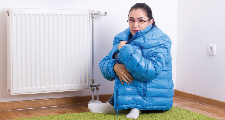 Slechte isolatie in woningen
