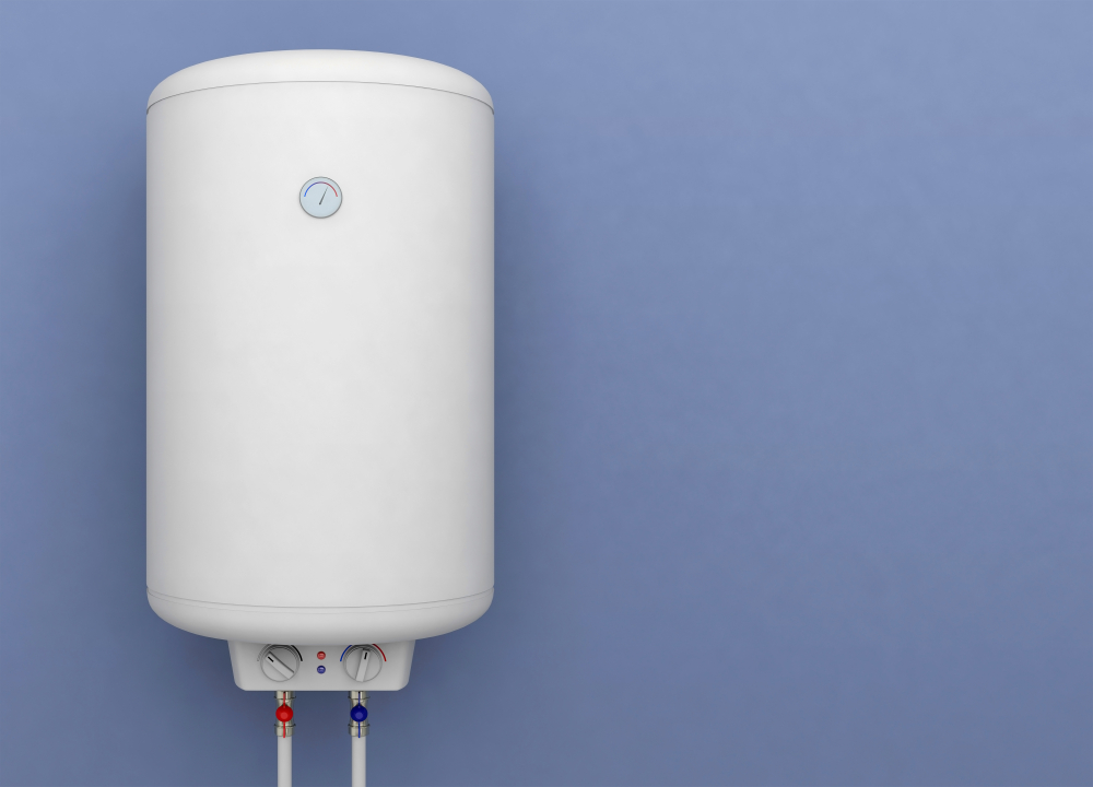 boiler aan muur