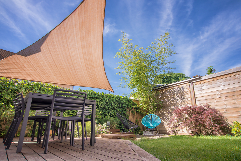 tuin met terras